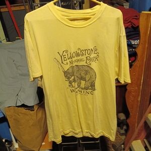 American Needle Yellowstone Graphic Tee - Yellow